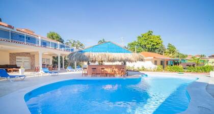 7BR Villa next to Playa Chiquita Casino!