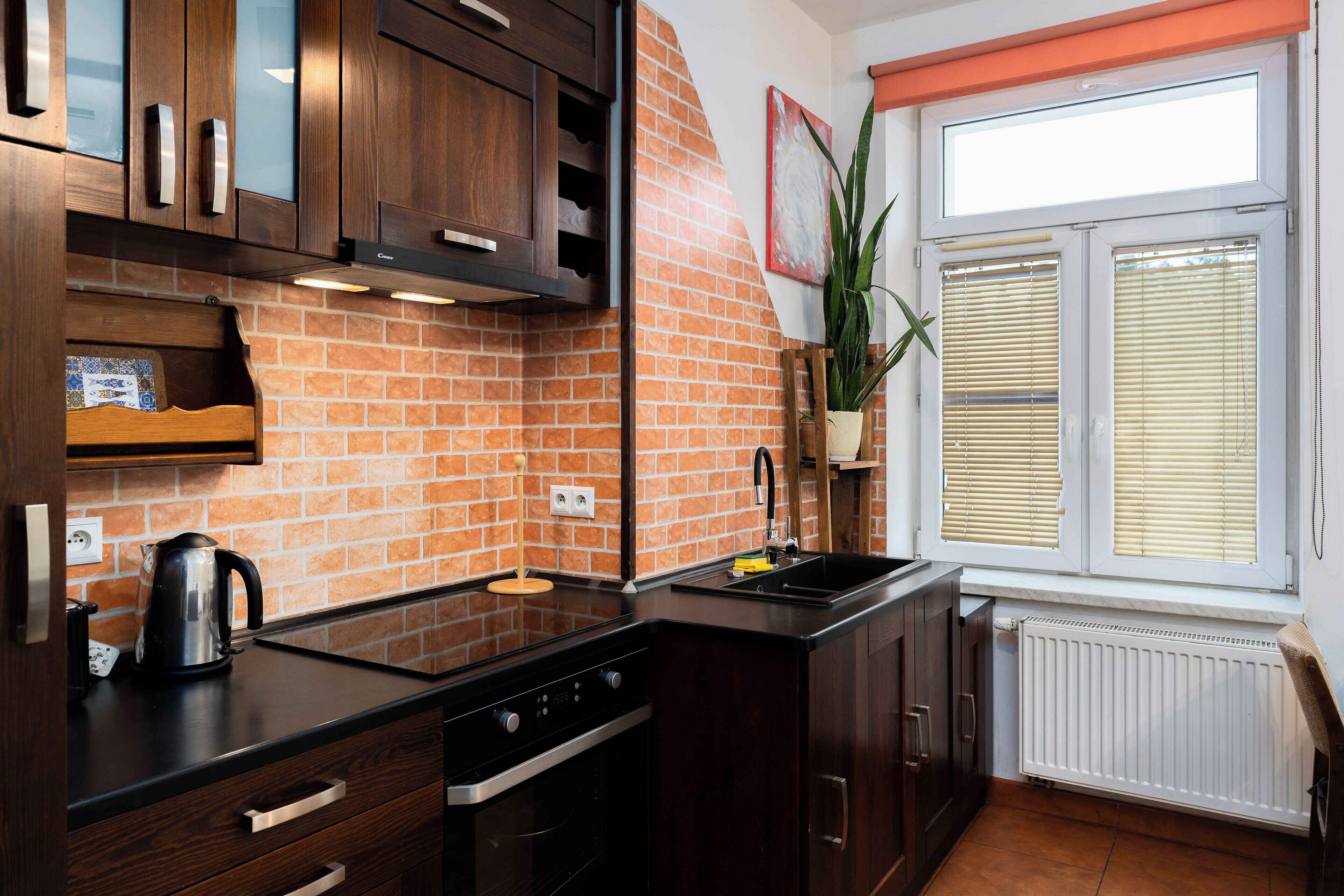 Fridge, oven, stovetop, toaster