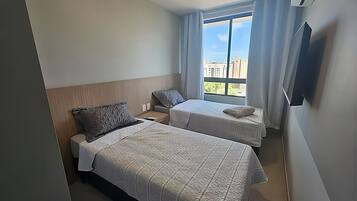 Comfort appartement, uitzicht op het strand | Gratis wifi