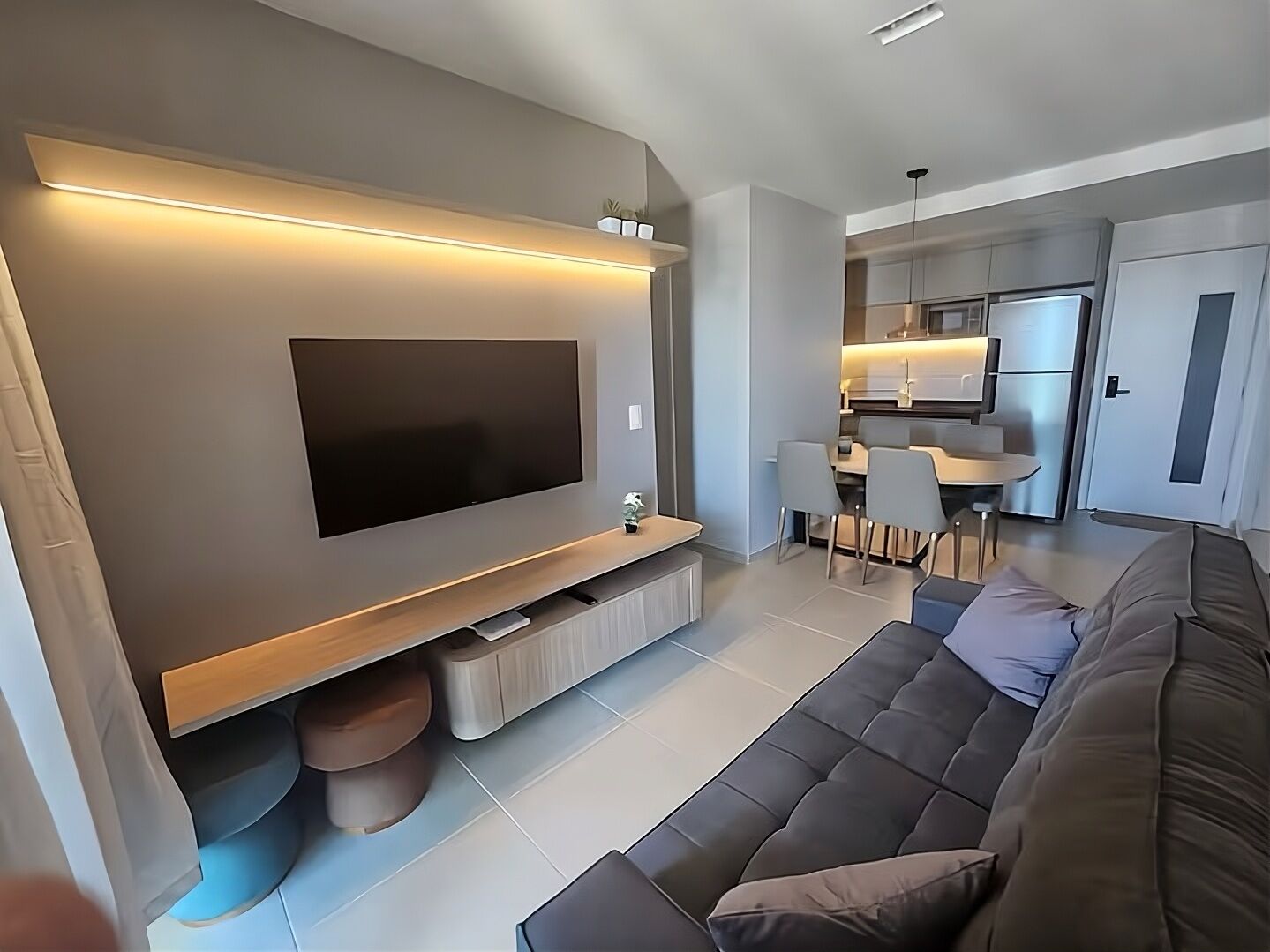 舒適公寓, 海灘景 | 客廳