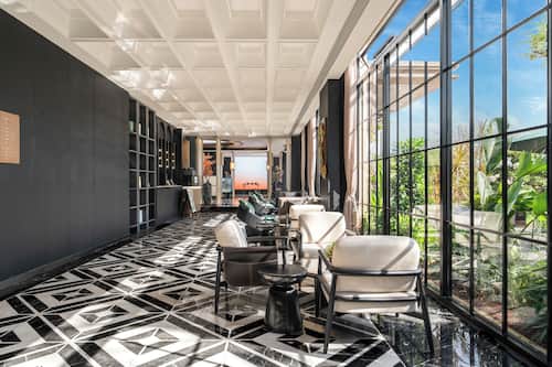Lobby sitting area