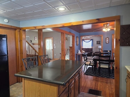 Dining. Welcoming 3-bedroom house in charming Canton for your getaway
