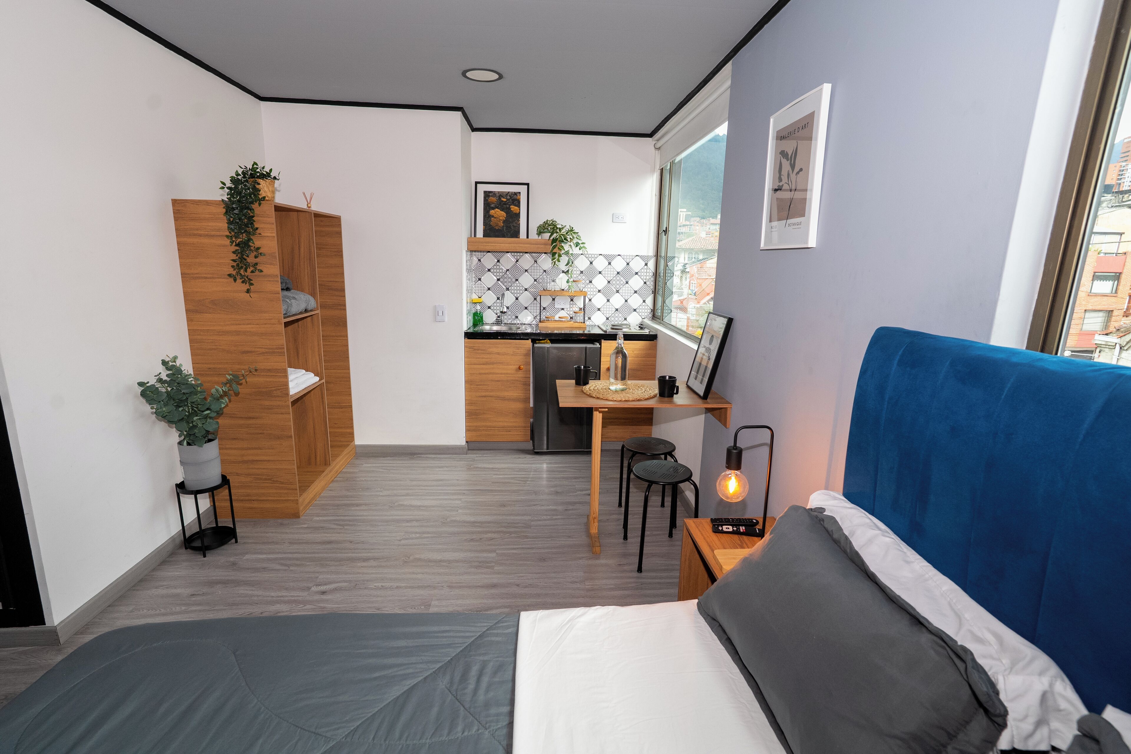 Apartemen Standar, pemandangan kota | Ruang kerja ramah laptop dan Wi-Fi gratis