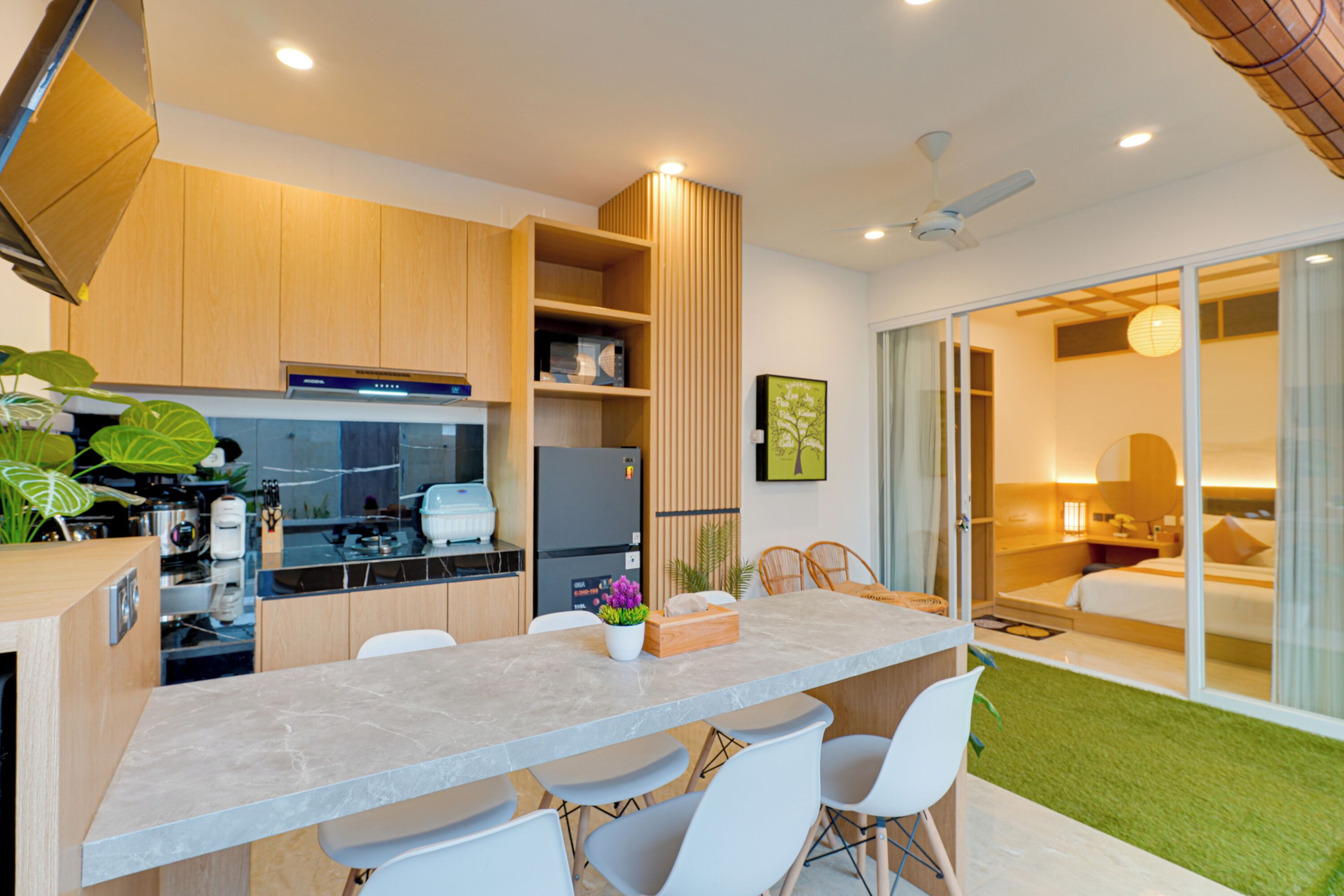 別墅, 泳池景觀 | 私人廚房 | 電熱水壺