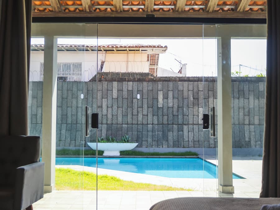 Standard Triple Room, Pool View | View from room
