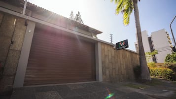 Fassade der Unterkunft