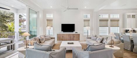 Smart TV, tenis de mesa y libros