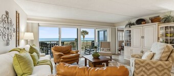 Oceanfront retreat in Fernandina Beach with 3 bedrooms and stunning views.