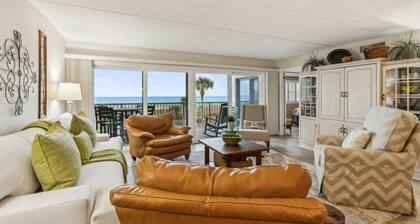 Oceanfront retreat in Fernandina Beach with 3 bedrooms and stunning views.
