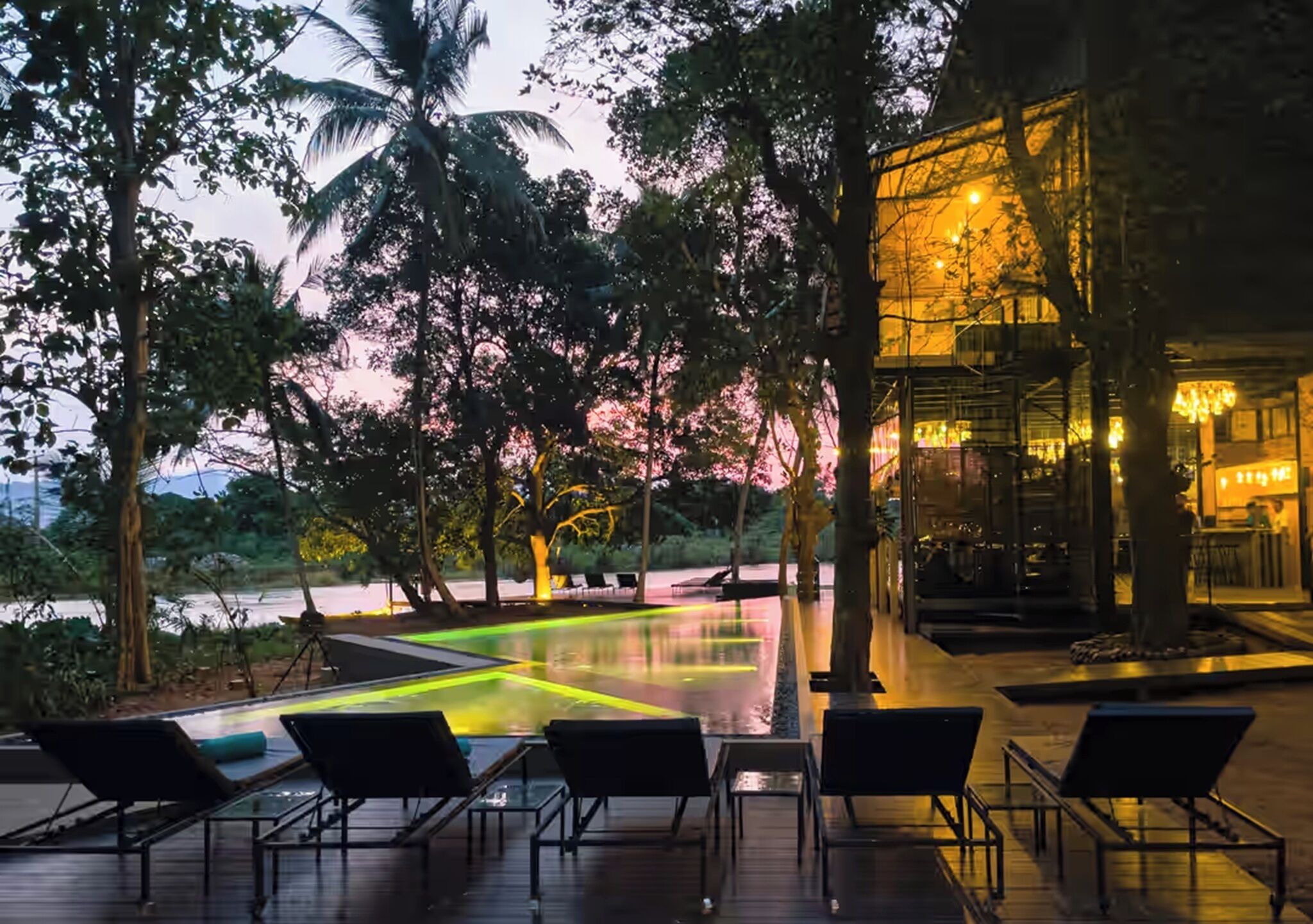 Utsikt fra overnattingsstedet