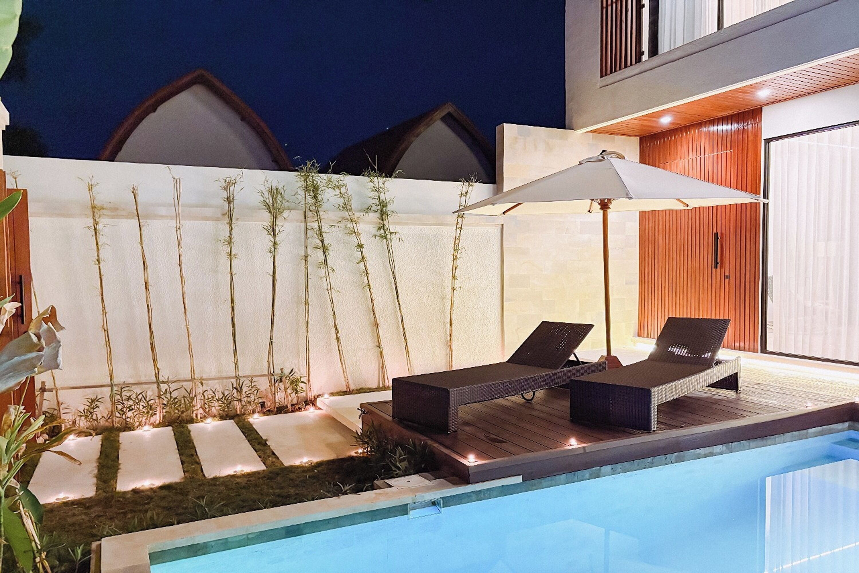 Pemandangan dari properti