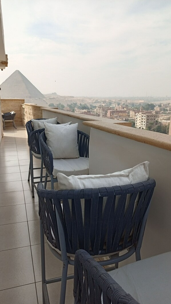 Terrace/patio - Eco Green Hotel (Giza)