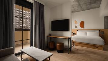 In-room safe, blackout curtains, iron/ironing board, WiFi