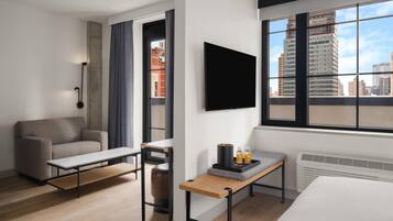 In-room safe, blackout curtains, iron/ironing board, WiFi