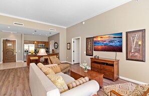 TV, DVD player, stereo - Maui Resort Rentals: Honua Kai Konea 109/10/13, 5BR Ground-Floor w/ Huge Lawn, Steps to Pools/Beach (Lahaina)