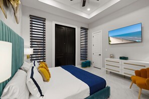 4 bedrooms, iron/ironing board, free WiFi, bed sheets - Luxury Island Retreat w/ Shared Pool - Walk to Beach! (South Padre Island)