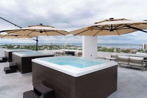 Terrace/patio - Arena Blanca 502 Ocean View Luxury Condo (La Paz)