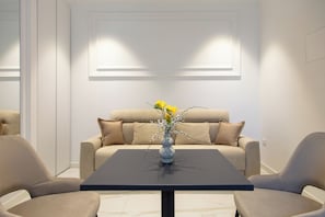Apartament de luxe, vistes al jardí | Interior