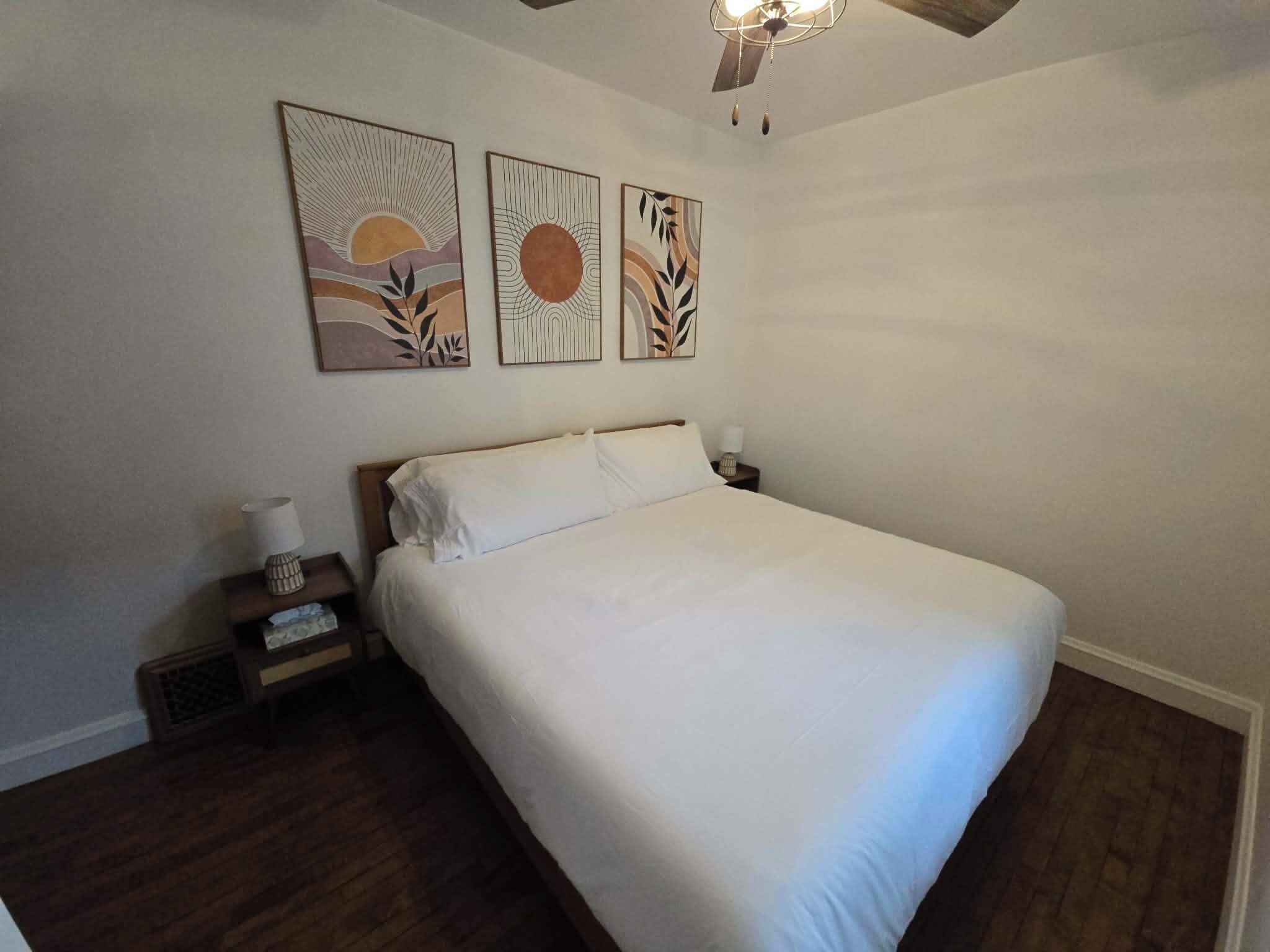 2 chambres, bureau, fer et planche à repasser, Wi-Fi gratuit