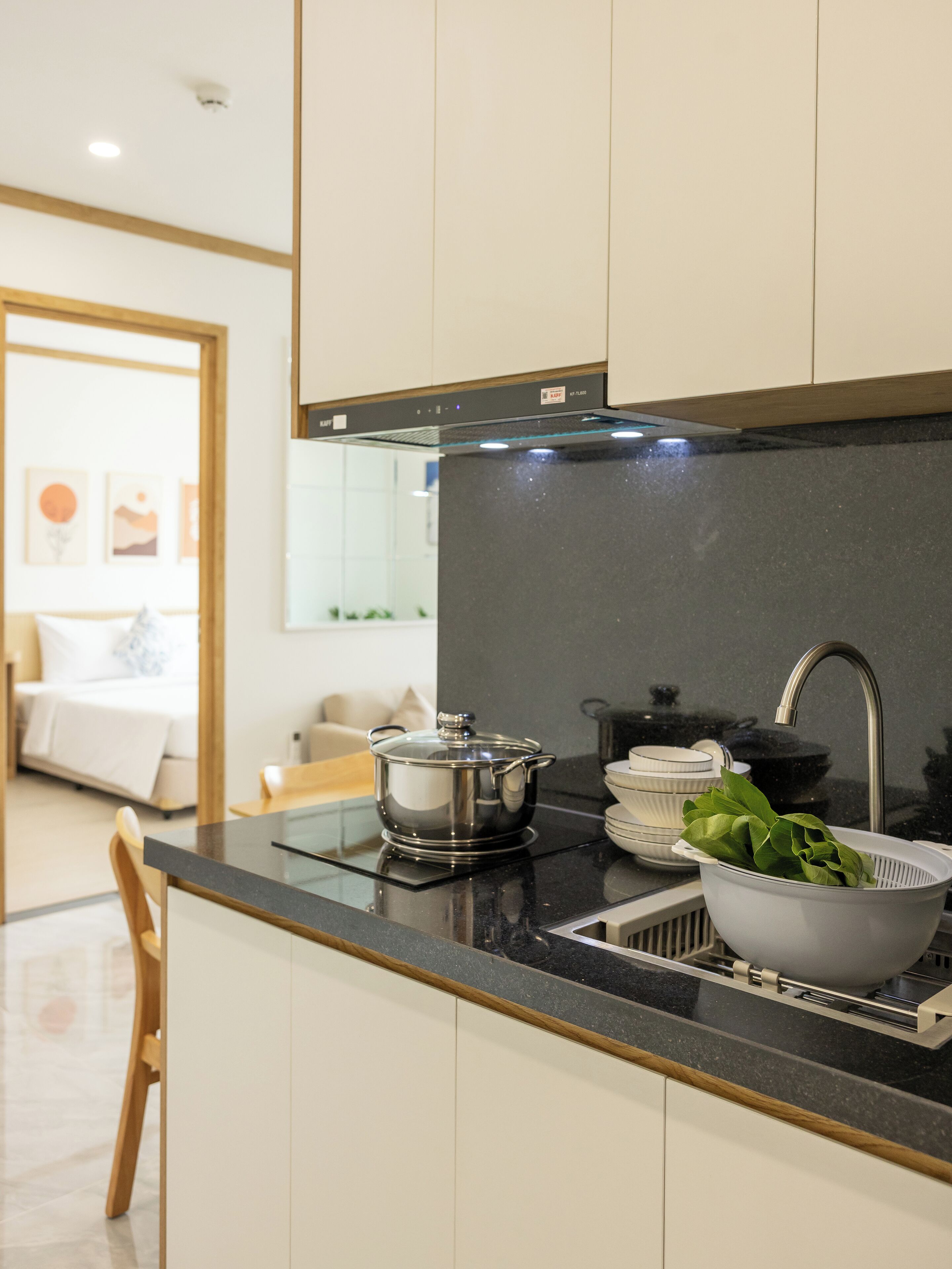 Double Room, 1 King Bed | Private kitchen