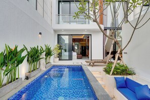 Villa, Balcony, Pool View | Pool | Outdoor pool - Villa Malindra M12 - Denpasar (Denpasar)