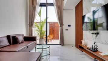 Vila, balkon, pemandangan kolam renang | Area keluarga