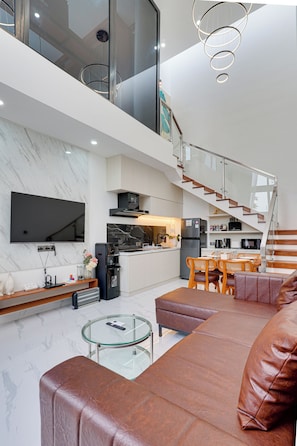 Villa, Balcony, Pool View | Living area - Villa Malindra M12 - Denpasar (Denpasar)