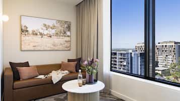Pillowtop beds, in-room safe, laptop workspace, blackout drapes