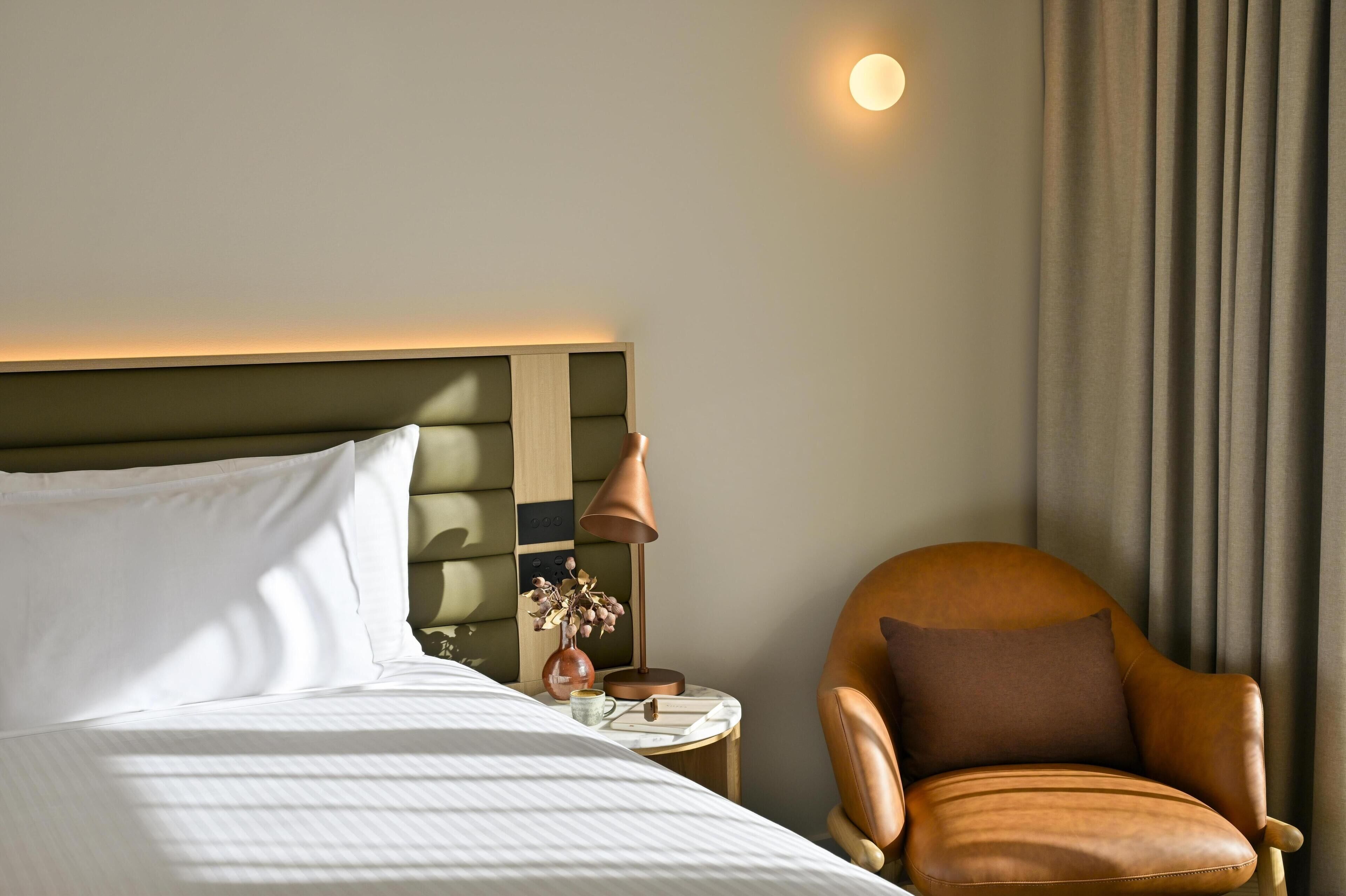 Pillowtop beds, in-room safe, laptop workspace, blackout drapes