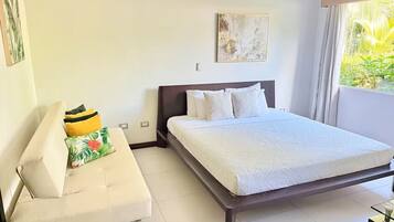 Acesso à internet, roupa de cama