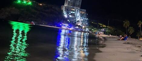 Sun loungers, beach towels