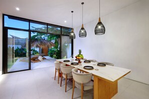 Dining - Aquamarine Villa 15A (Canggu)