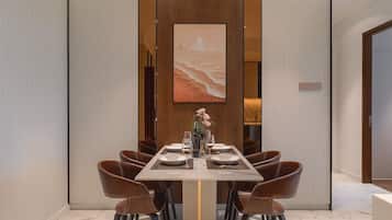 Basic Apartment, 2 Bedrooms, Balcony, City View | Minibar, individually decorated, individually furnished, desk