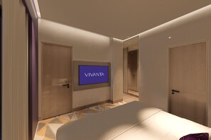 Executive Room | Premium bedding, minibar, desk, laptop workspace - Vivanta Gurugram, Sector 95A (Gurugram)