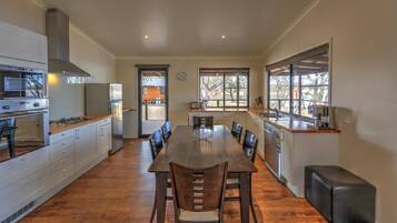 3 Bedroom Waterfront Lodge by Tiny Away | Private kitchen