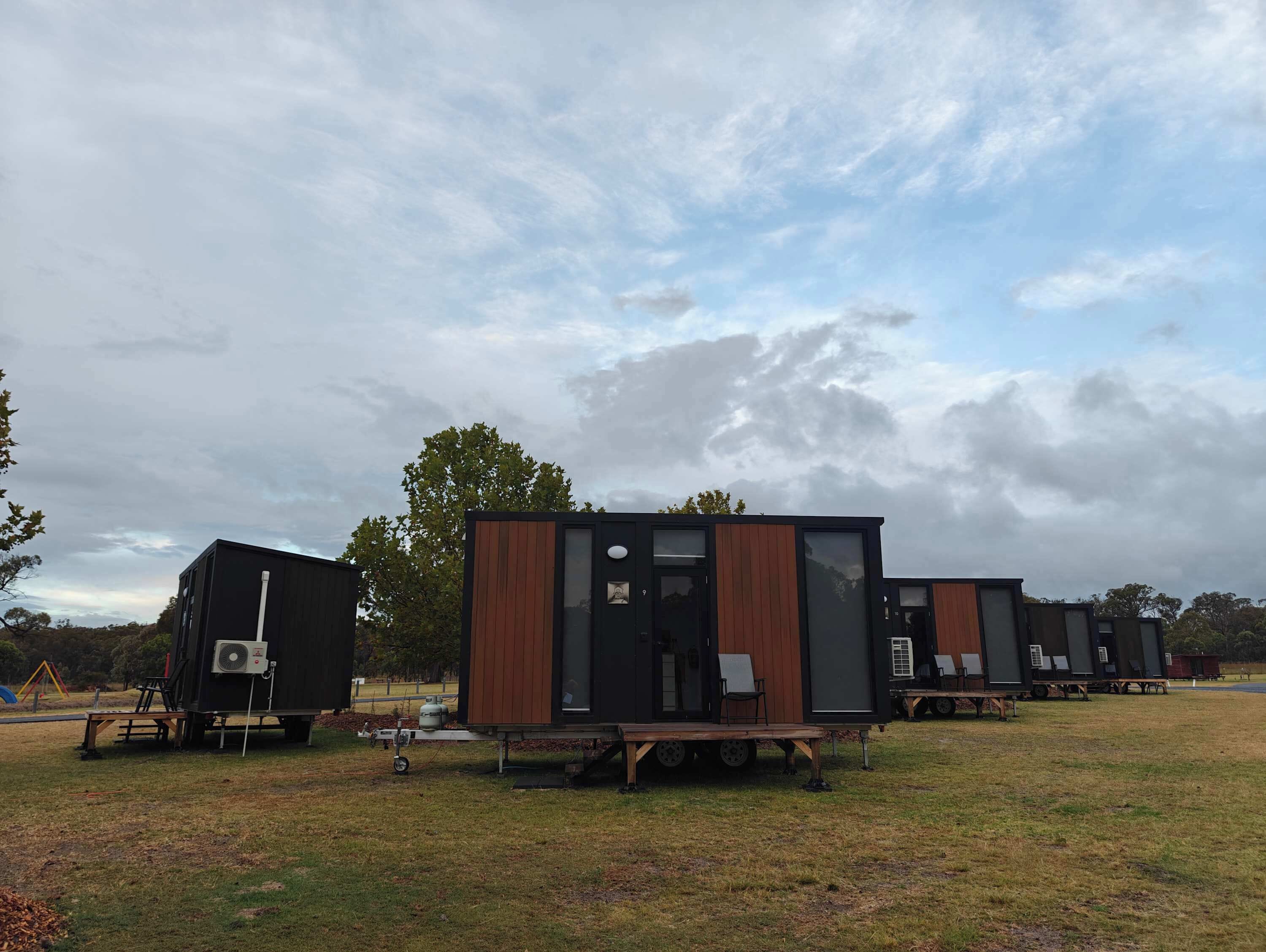 Tiny Home on Granite belt by Tiny Away | Bed sheets