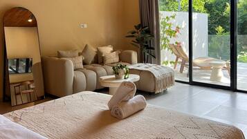 1 dormitorio, Internet, ropa de cama