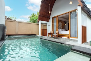 Honeymoon-Villa, Poolblick | Pool | Außenpool