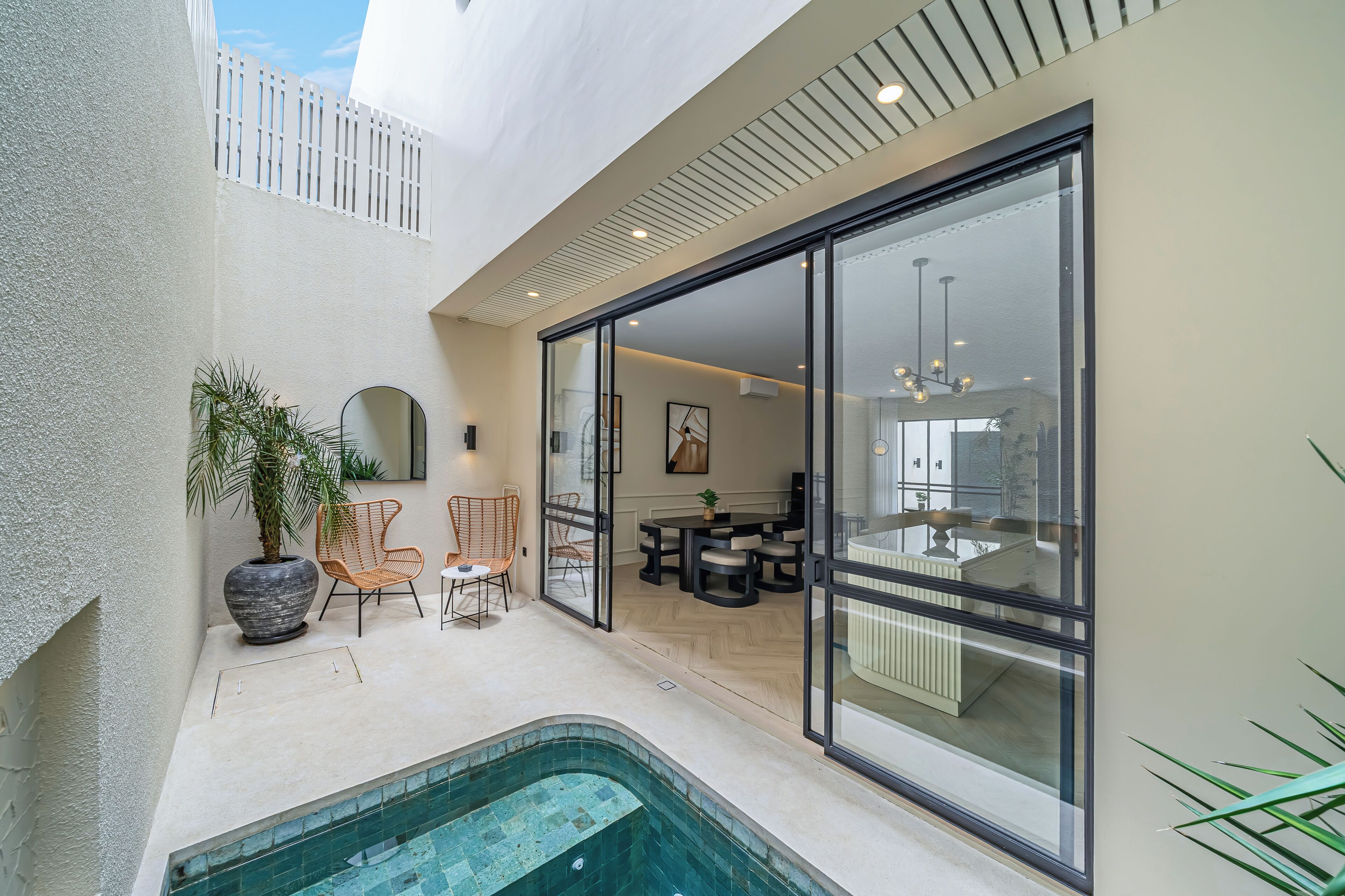 Classic Villa, 2 Bedrooms, Pool View | Terrace/patio