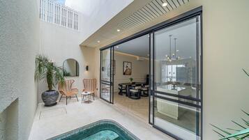 Classic Villa, 2 Bedrooms, Pool View | Terrace/patio