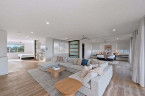 Living area - The Dune House-  Absolute Beachfront Escape (Tweed)
