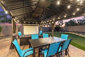 Outdoor dining - Swim, Golf, Grill & Chill! Surprise Group Getaway (Surprise)