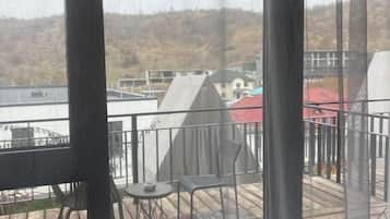 Suíte júnior, sacada | Parte interna