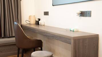 Family Double Room, City View | Individually decorated, laptop workspace, free WiFi