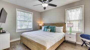 Desk, iron/ironing board, travel crib, internet