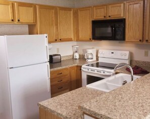 Private kitchen - Big Sky Lake Condominiums - centrally located to Big Sky Ski Resort! (Big Sky)