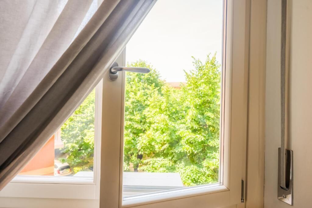 Blick auf den Garten