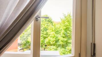 Blick auf den Garten