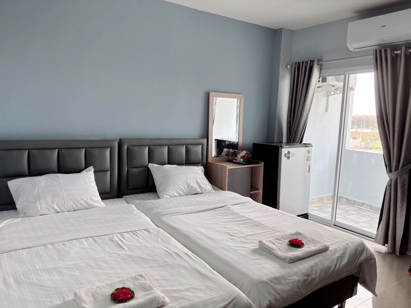 ห้องแฟมิลี่ทวิน, วิวสวน | Wi-Fi ฟรี