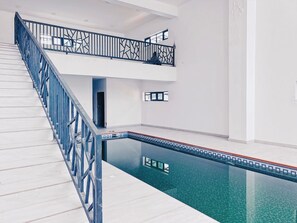 Economy-Apartment, Balkon, Stadtblick | Pool